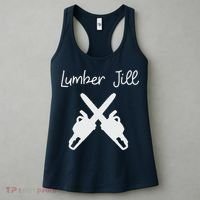 Lumber Jill Female Lumberjack Wife Partner Logger Women's Tank Top thumb 3