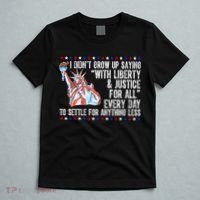 Liberty Justice For All Patriotic Pro American T-Shirt thumb 5