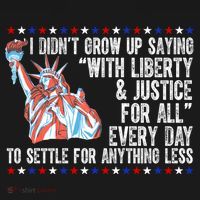 Liberty Justice For All Patriotic Pro American Coaster thumb 2