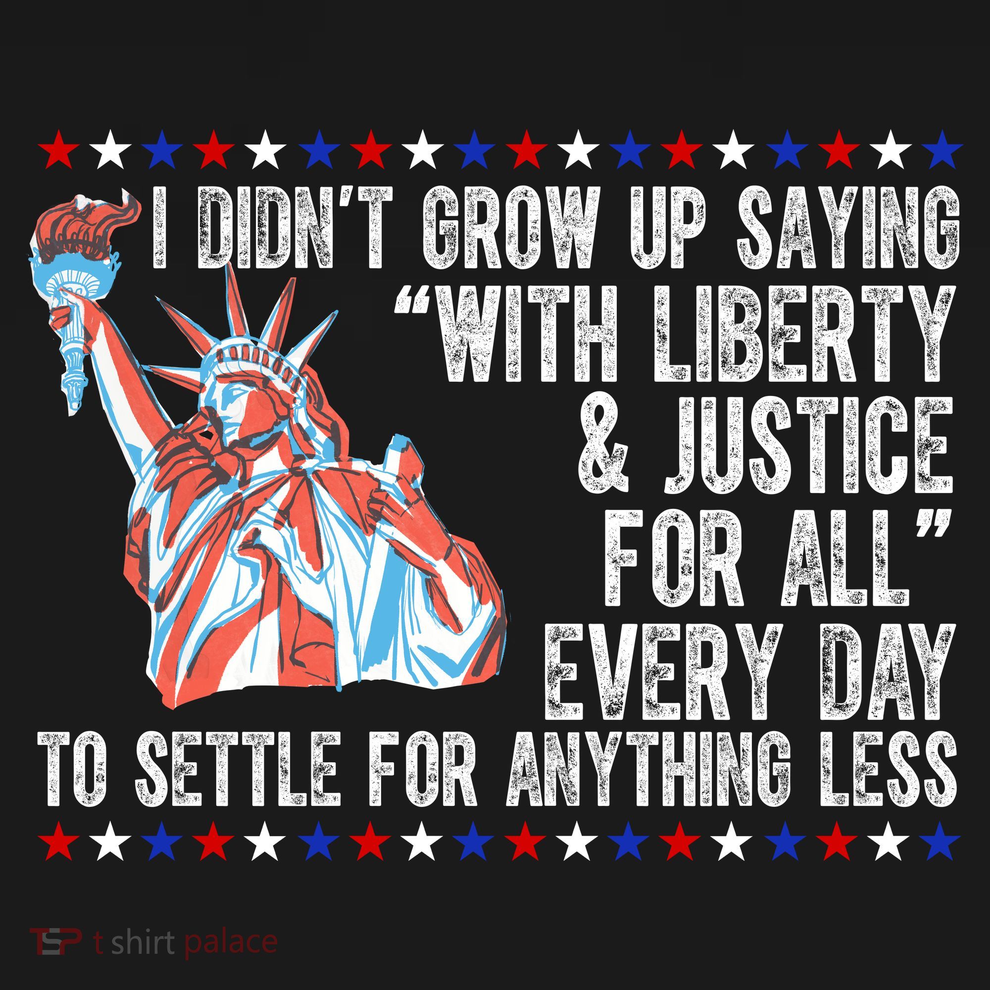 Liberty Justice For All Patriotic Pro American Women's Hoodie