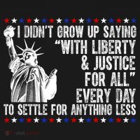 Liberty Justice For All Patriotic 4th Of July Coaster thumb 2