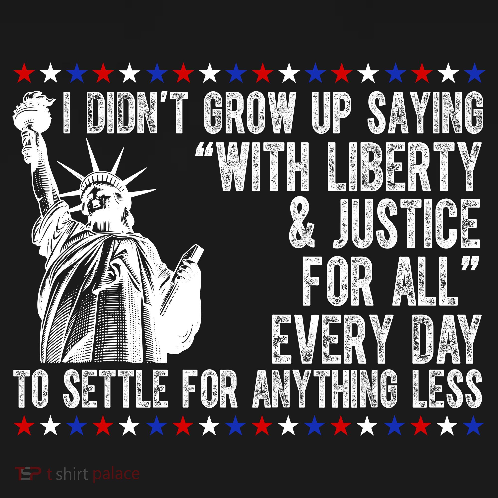 Liberty Justice For All Patriotic 4th Of July Coaster