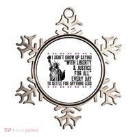 Liberty Justice For All Patriotic 4th Of July Ornament thumb 0