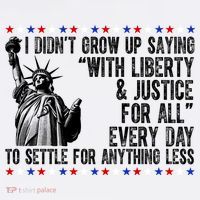Liberty Justice For All Patriotic 4th Of July Visor thumb 3
