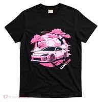 Love Jdm Girl Racer Pink Japanese Race Car T-Shirt thumb 0