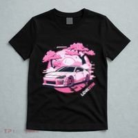 Love Jdm Girl Racer Pink Japanese Race Car T-Shirt thumb 5