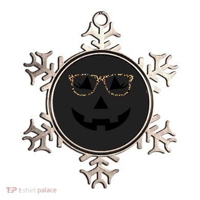 Leopard Jack O Lantern Pumpkin Face Ornament