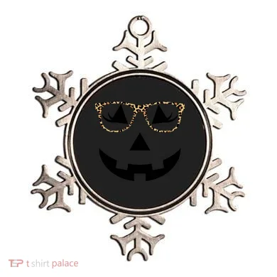 Leopard Jack O Lantern Pumpkin Face Ornament