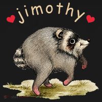 Love Jimothy Raccoon Seattle Feral Funny Trash Panda Polo thumb 3
