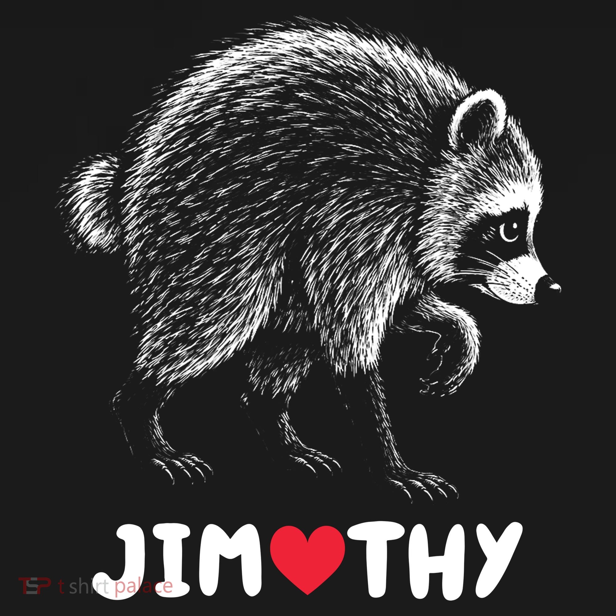 Love Jimothy Raccoon Apron