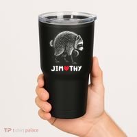 Love Jimothy Raccoon Tumbler thumb 2