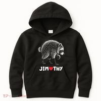 Love Jimothy Raccoon Kids Hoodie thumb 0