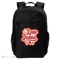Love Jesus Retro Backpack thumb 0