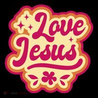 Love Jesus Retro Coffee Mug thumb 5