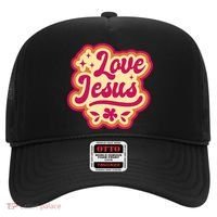 Love Jesus Retro Hat thumb 0