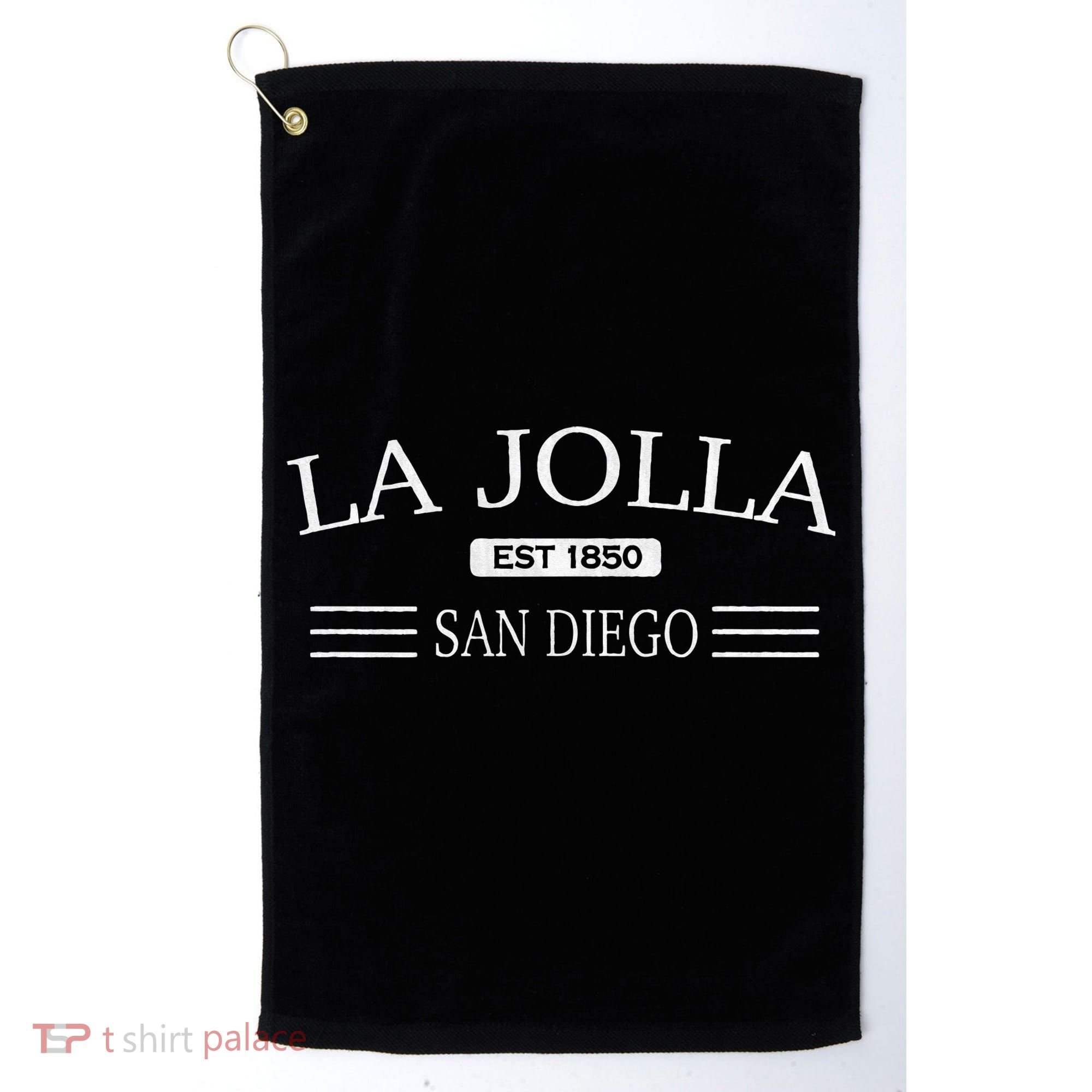 La Jolla San Diego California Golf Towel