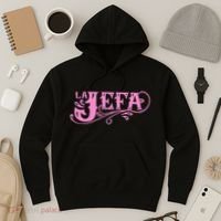 La Jefa The Boss In Spanish Funny Mexican Quote Hoodie thumb 3
