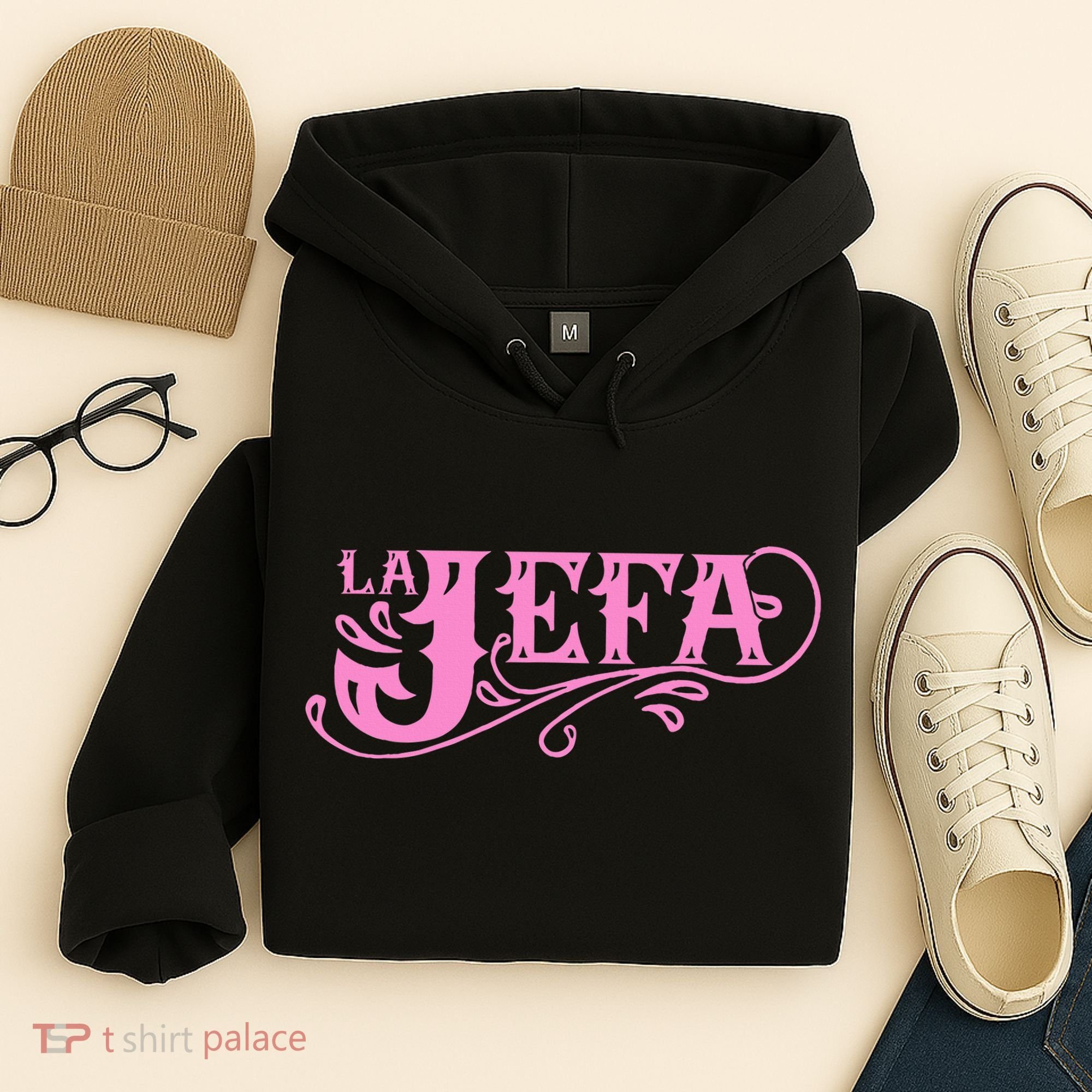 La Jefa The Boss In Spanish Funny Mexican Quote Hoodie