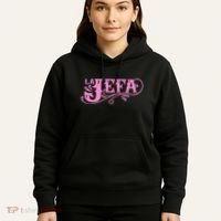La Jefa The Boss In Spanish Funny Mexican Quote Hoodie thumb 5