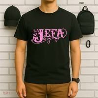 La Jefa The Boss In Spanish Funny Mexican Quote T-Shirt thumb 6