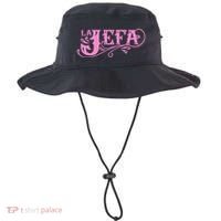 La Jefa The Boss In Spanish Funny Mexican Quote Bucket Hat thumb 0