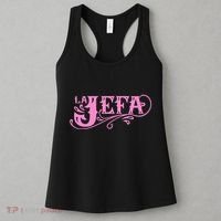 La Jefa The Boss In Spanish Funny Mexican Quote Women's Tank Top thumb 3