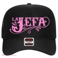 La Jefa The Boss In Spanish Funny Mexican Quote Hat thumb 0