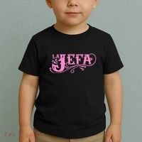 La Jefa The Boss In Spanish Funny Mexican Quote Toddler T-Shirt thumb 2