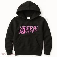 La Jefa The Boss In Spanish Funny Mexican Quote Kids Hoodie thumb 0