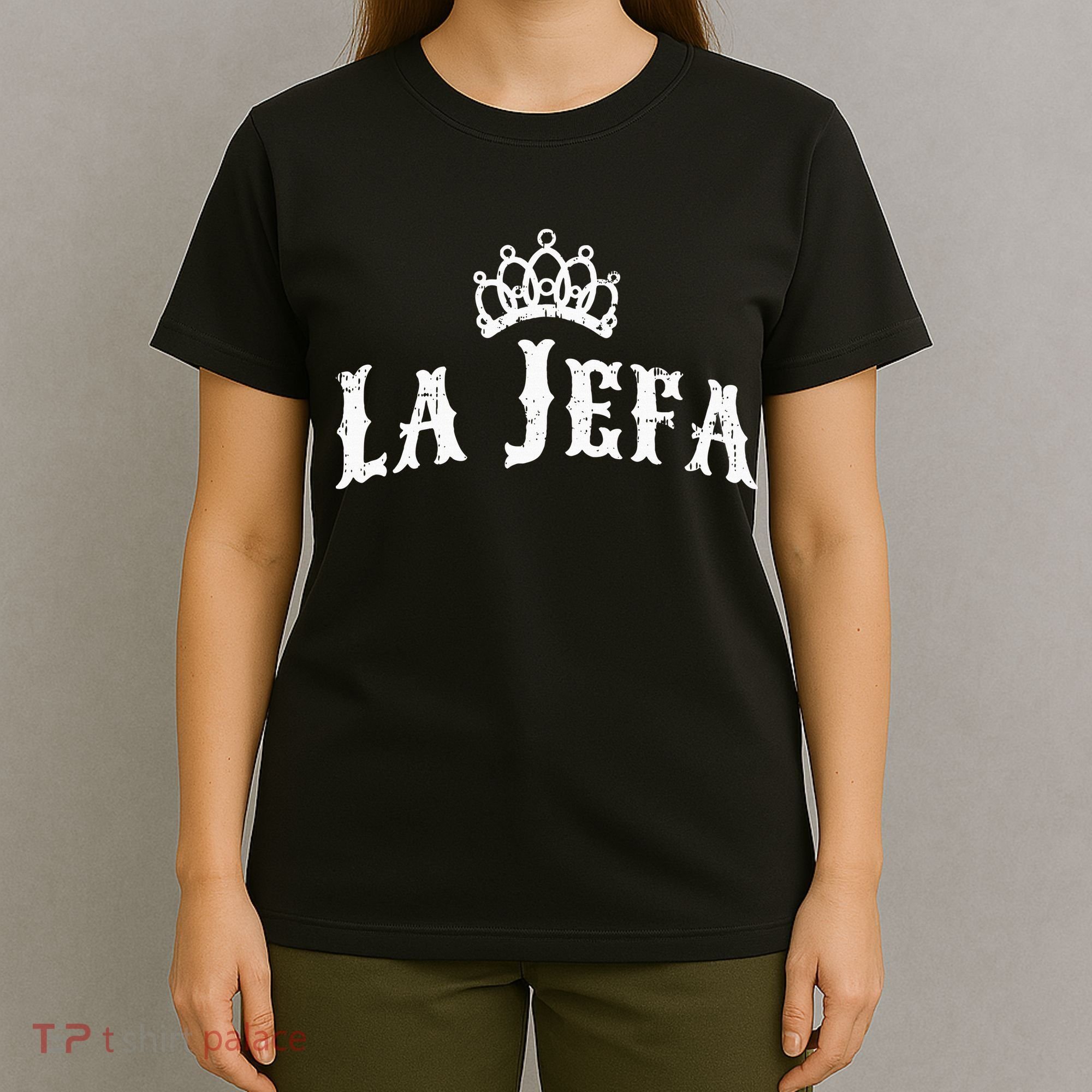 La Jefa The Boss Woman Spanish Pride T-Shirt