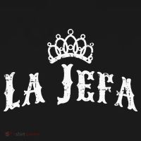 La Jefa The Boss Woman Spanish Pride Tall Long Sleeve Shirt thumb 2