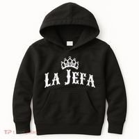 La Jefa The Boss Woman Spanish Pride Kids Hoodie thumb 0