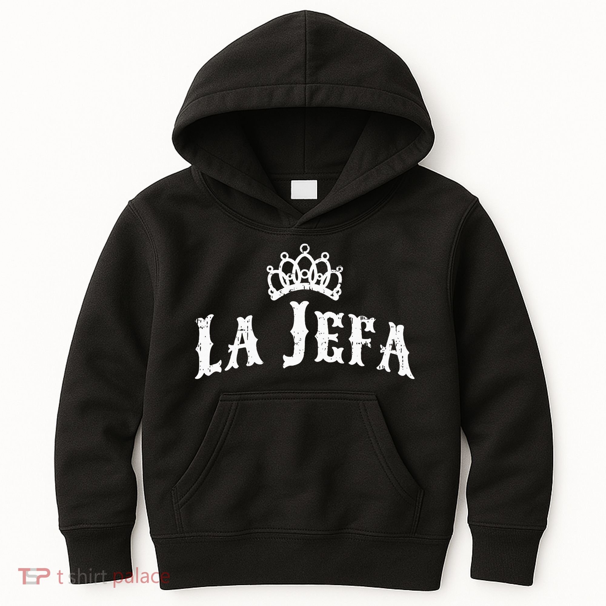 La Jefa The Boss Woman Spanish Pride Kids Hoodie