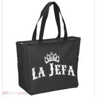 La Jefa The Boss Woman Spanish Pride Tote Bag thumb 2