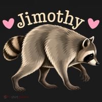 Love Jimothy The Raccoon Funny Viral Meme Coaster thumb 2