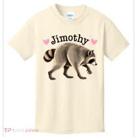 Love Jimothy The Raccoon Funny Viral Meme Kids T-Shirt thumb 0