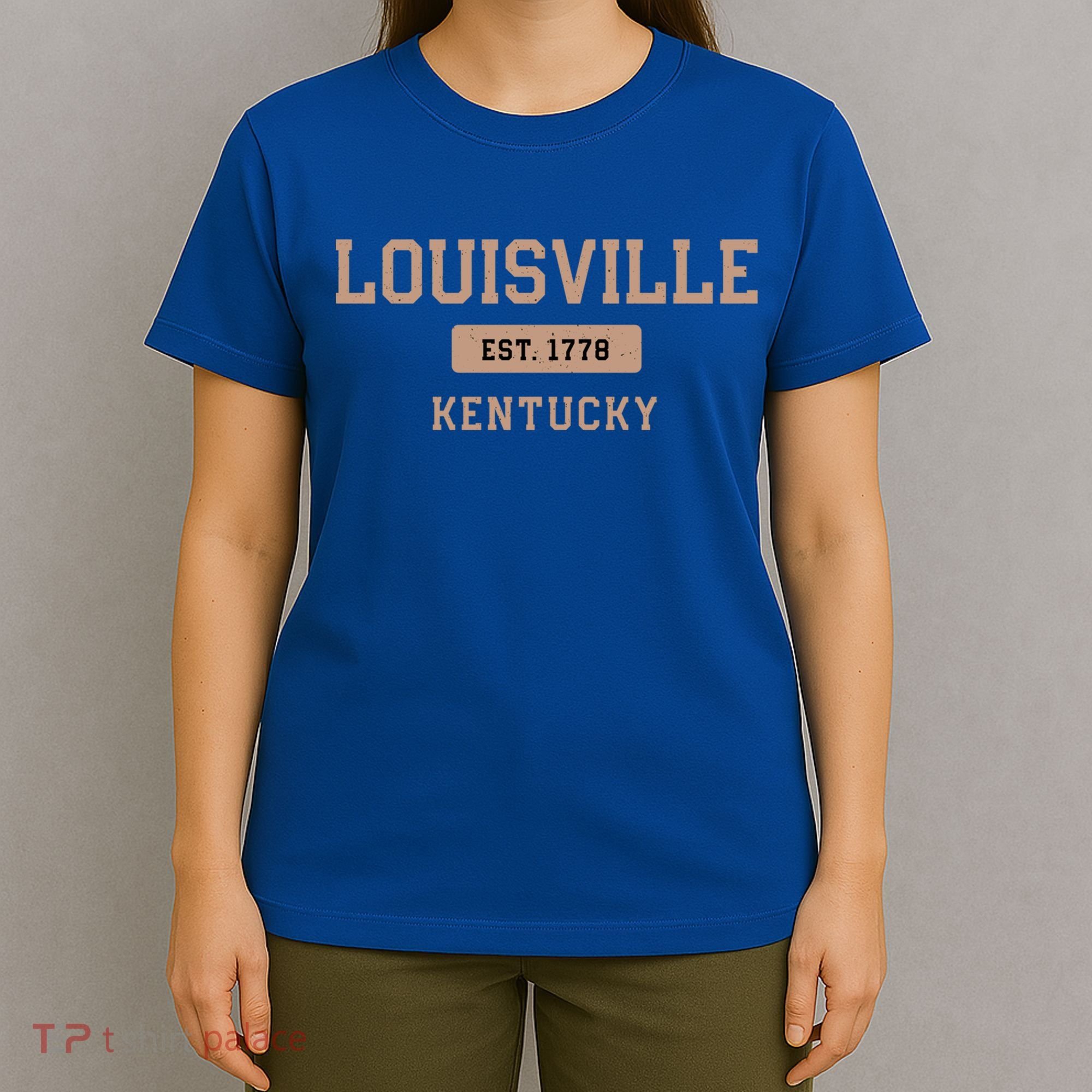 Louisville Kentucky 1778 Resident Ky Local Derby City Gift T-Shirt