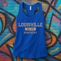 Louisville Kentucky 1778 Resident Ky Local Derby City Gift Women's Tank Top thumb 3