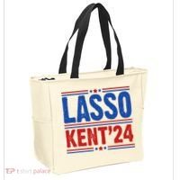 Lasso Kent 2024 Distressed Politcal Tote Bag thumb 2