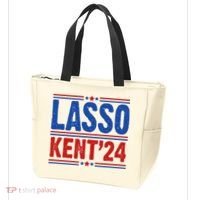 Lasso Kent 2024 Distressed Politcal Tote Bag thumb 3