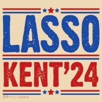 Lasso Kent 2024 Distressed Politcal Tote Bag thumb 4