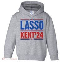 Lasso Kent 2024 Distressed Politcal Toddler Hoodie thumb 0