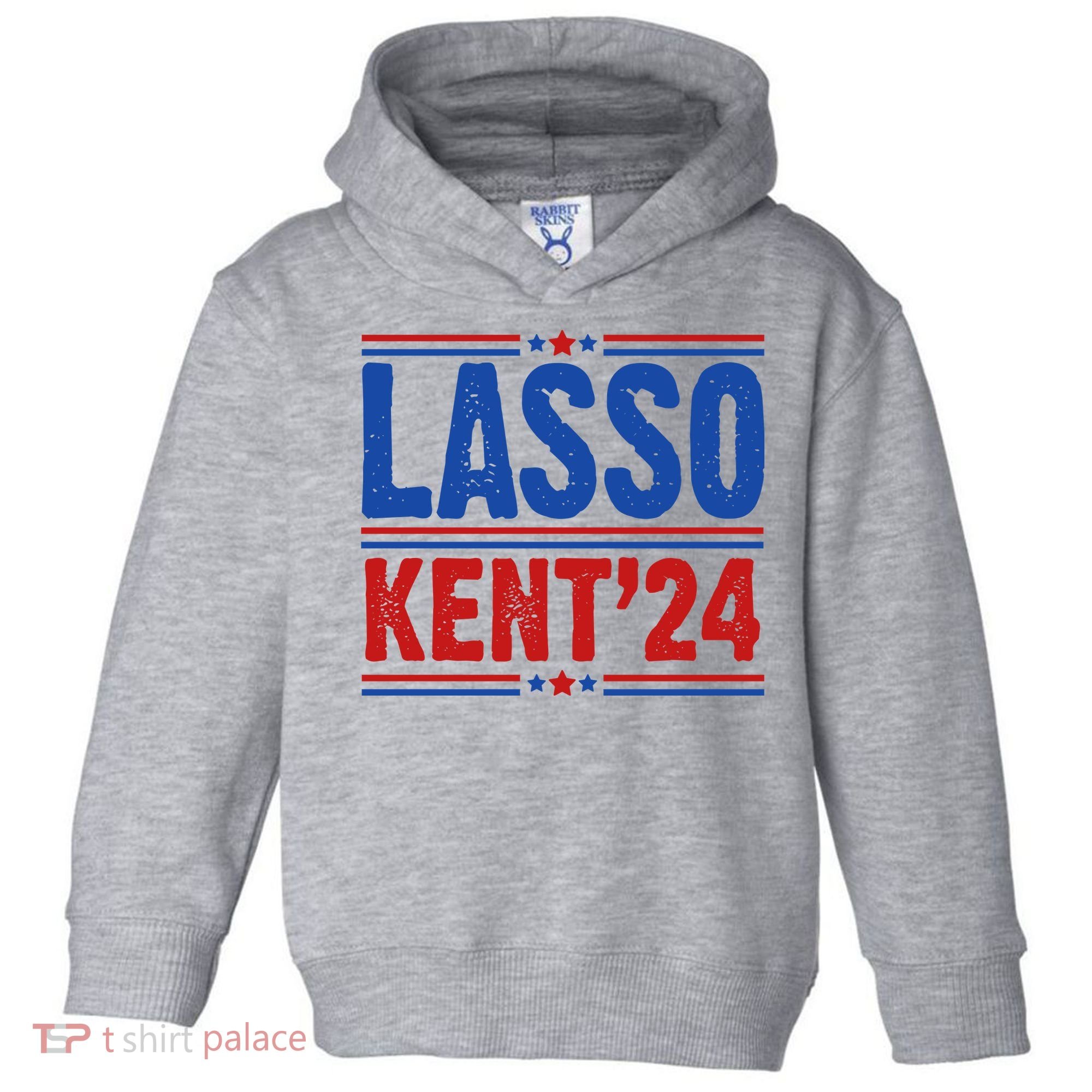 Lasso Kent 2024 Distressed Politcal Toddler Hoodie