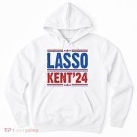 Lasso Kent 2024 Distressed Politcal Hoodie thumb 0