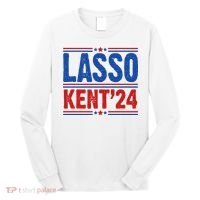 Lasso Kent 2024 Distressed Politcal Long Sleeve Shirt thumb 0
