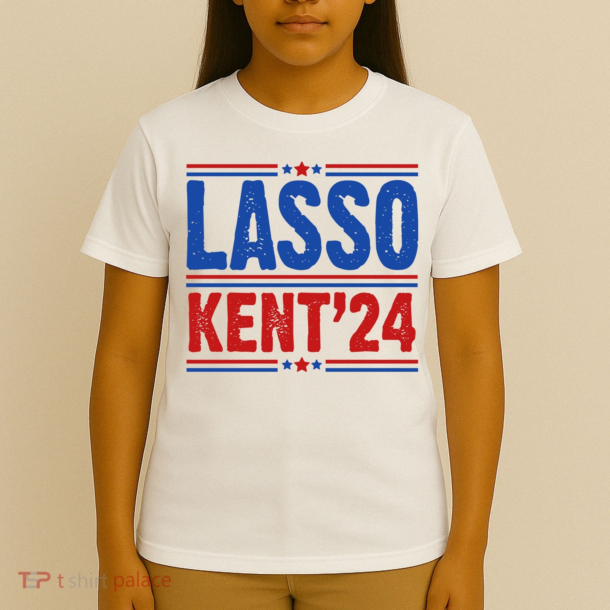 Lasso Kent 2024 Distressed Politcal T-Shirt