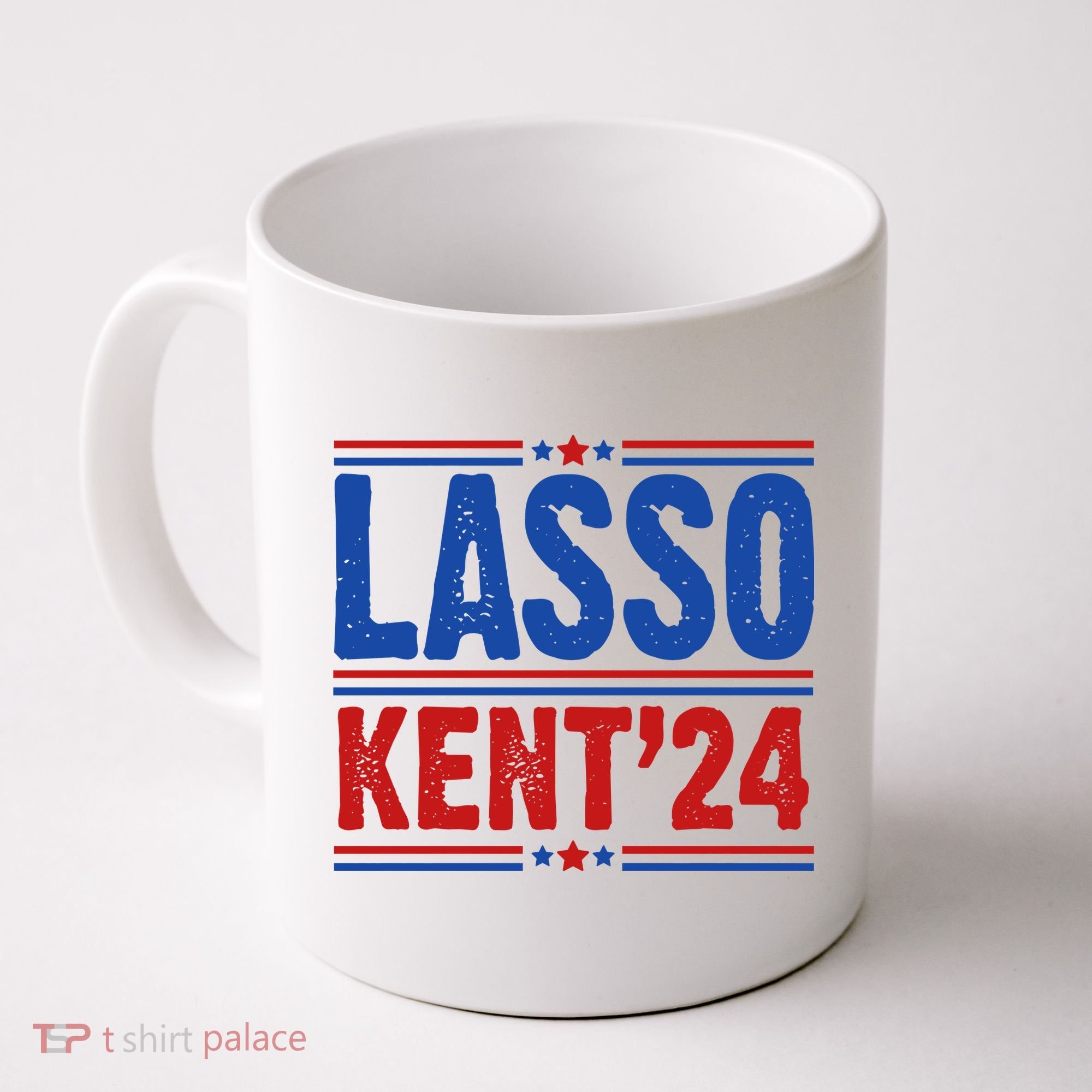 Lasso Kent 2024 Distressed Politcal Coffee Mug