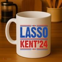 Lasso Kent 2024 Distressed Politcal Coffee Mug thumb 4