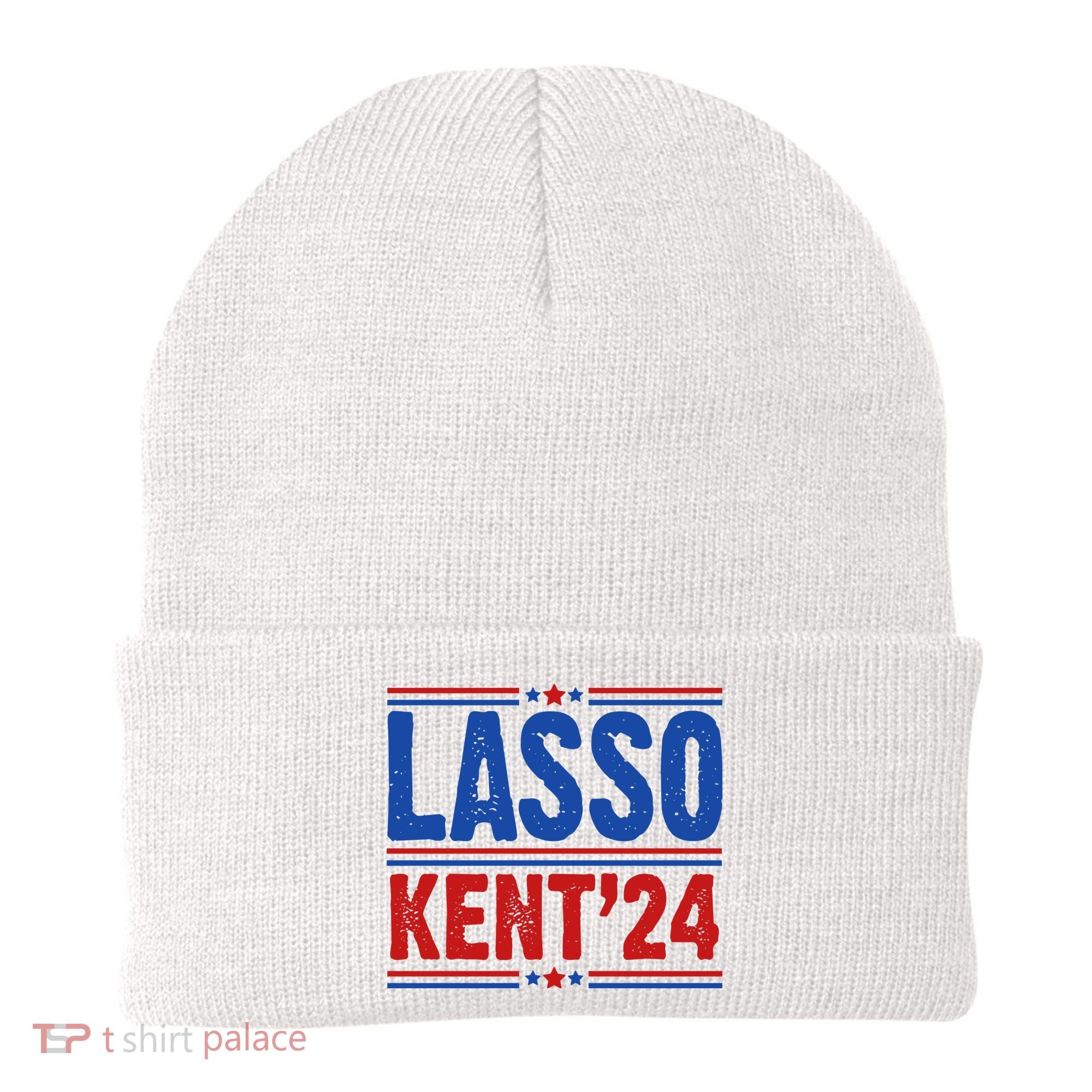 Lasso Kent 2024 Distressed Politcal Beanie