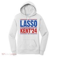 Lasso Kent 2024 Distressed Politcal Women's Hoodie thumb 0